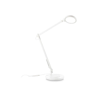 Futura tl Lume lampada tavolo led orientabile interruttore incorporato bianco
