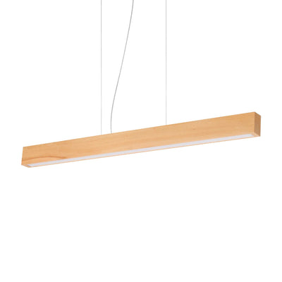 Craft sp Lampadario sospensione LED in legno naturale