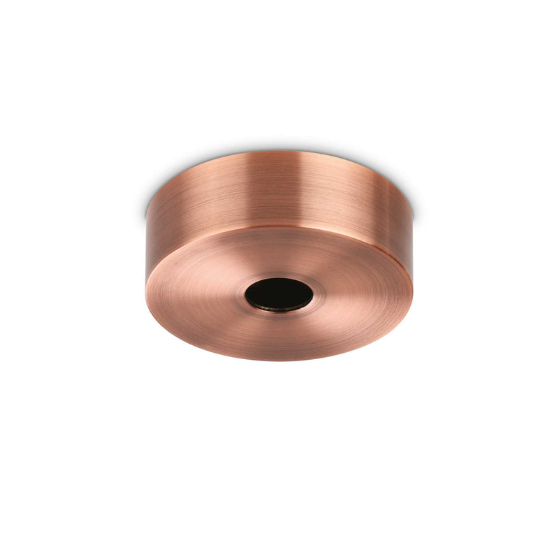 Rosone all in 6 cavi rosone per composizioni soffitto parete rame brunito