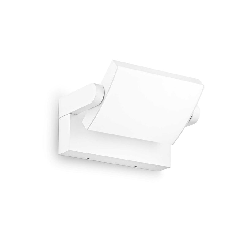 Swipe ap Applique orientabile alluminio per esterno bianco