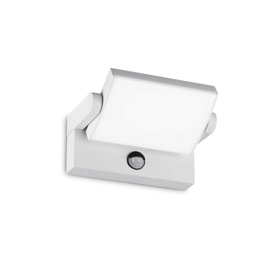 Swipe ap sensor Applique orientabile alluminio per esterno bianco