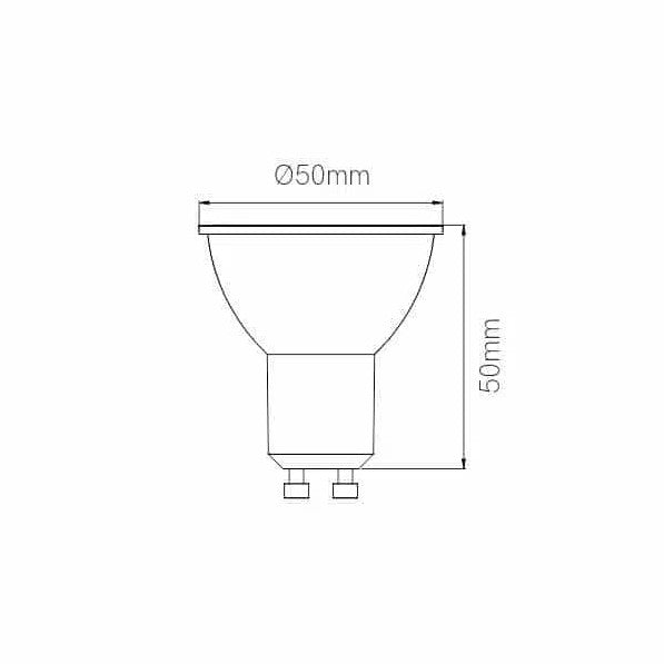 UNIFORM-LINE 6W GU10 3000K 510 lm Lampadina led
