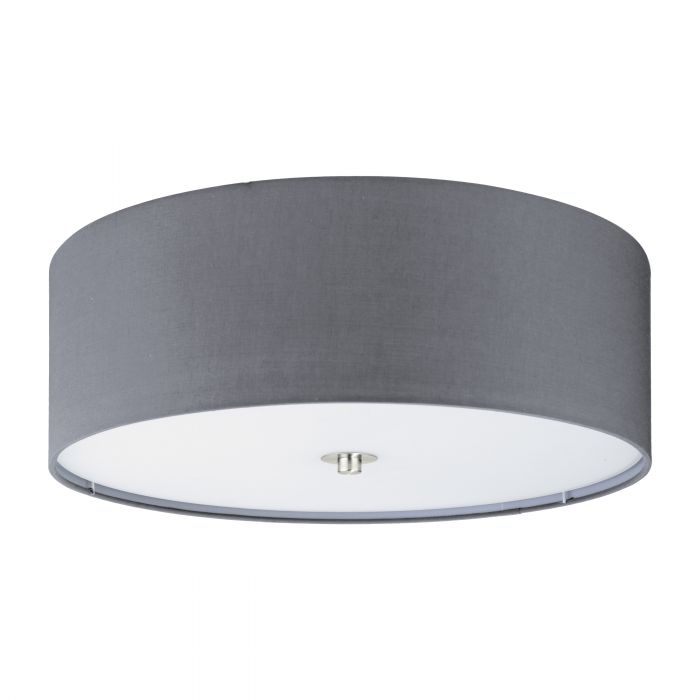 Pasteri plafoniera lampada da soffitto grigio