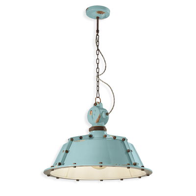 Industrial C1720 lampadario sospensione ceramica decorata diametro 52 cm