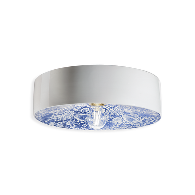 PI C1792 Plafoniera ceramica decorata diametro 40 cm