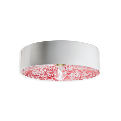 PI C1792 Plafoniera ceramica decorata diametro 40 cm