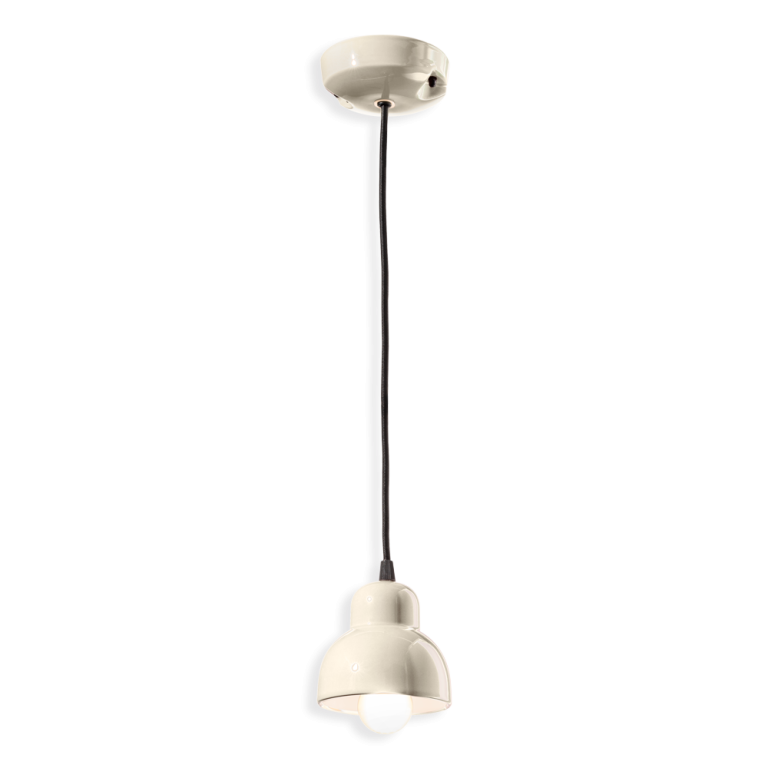 Berimbau C2610 lampadario sospensione ceramica decorata diametro 11 cm