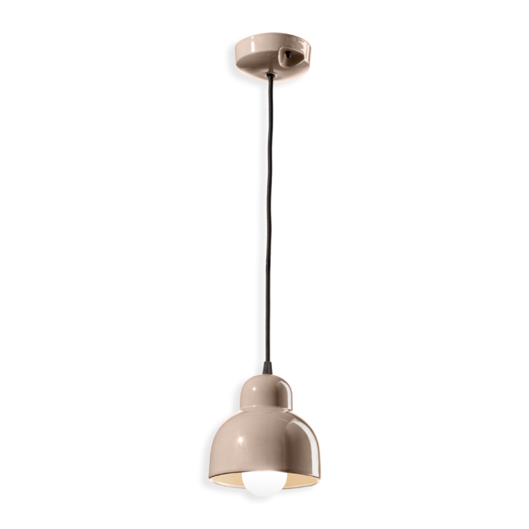 Berimbau C2611 lampadario sospensione ceramica decorata diametro 15 cm