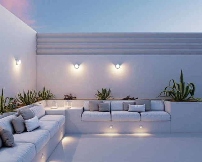Blis R Applique lampada da parete per esterno LED 2700/3200/4000K IP65