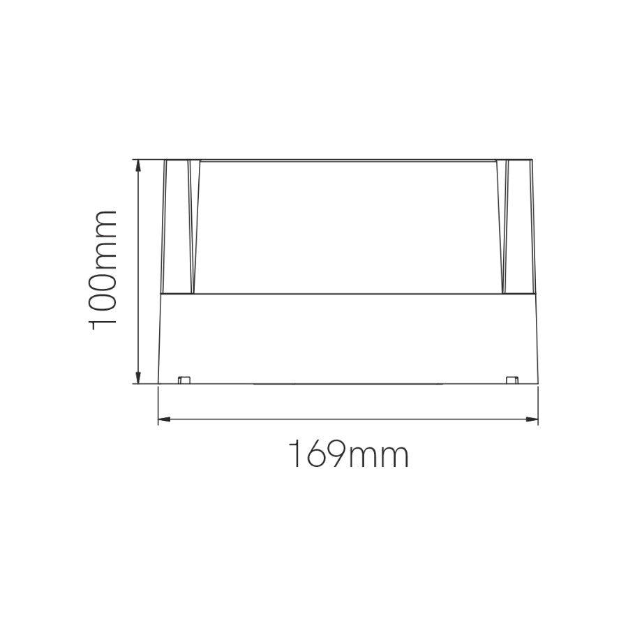 Blis R Applique lampada da parete per esterno LED 2700/3200/4000K IP65