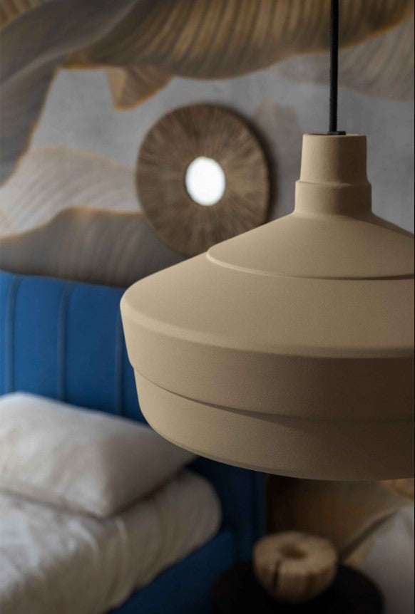 Churuata C2580 lampadario sospensione ceramica decorata diametro 36 cm