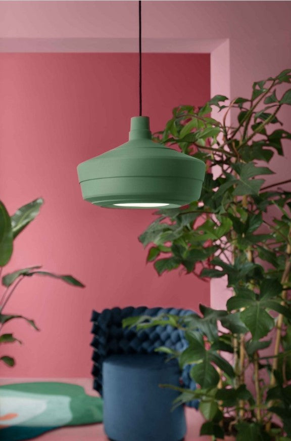 Churuata C2580 lampadario sospensione ceramica decorata diametro 36 cm