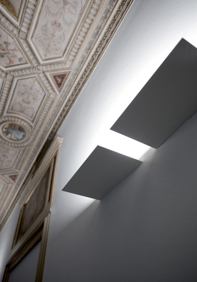 Foil applique plafoniera lampada da parete soffitto led in metallo