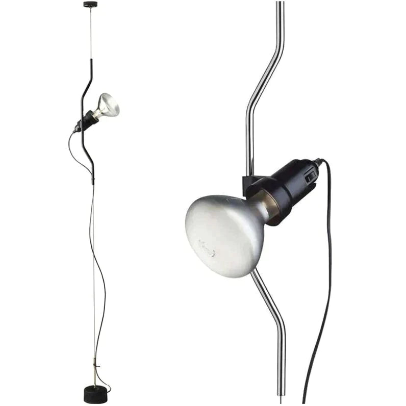 Parentesi Lampada da terra bianco