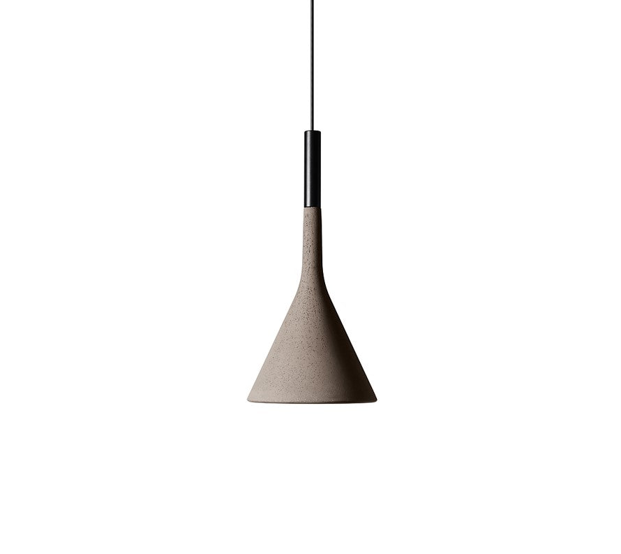 Aplomb Lampadario a sospensione in cemento e alluminio