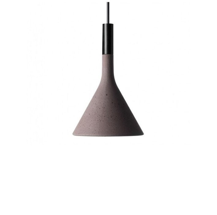 Aplomb Mini Lampadario a sospensione in cemento e alluminio