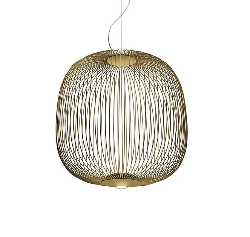 Spokes 2 Lampadario a sospensione Led in acciaio e alluminio