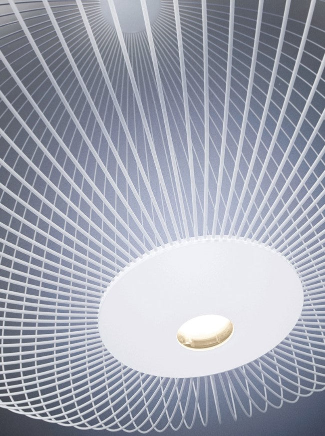 Spokes 3 Lampadario a sospensione Led in acciaio e alluminio