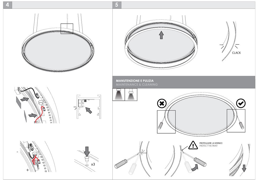 HALOS ACOUSTIC 962 Lampada Sospensione Soffitto LED 62W 4K IP40 Nero grafite Caffe