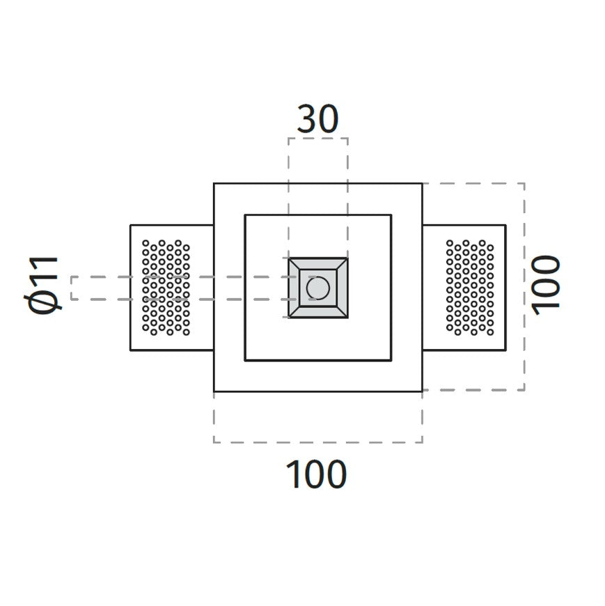 4250A Miniled faretto incasso LED 2W