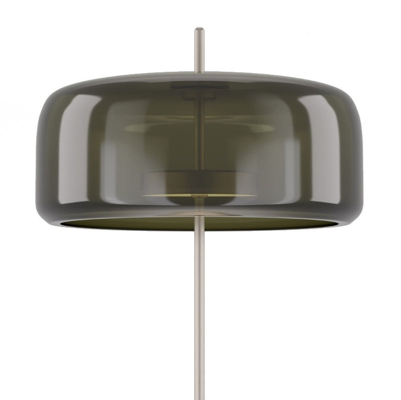 Jube LT G Lampada tavolo LED in vetro soffiato verde antico trasparente