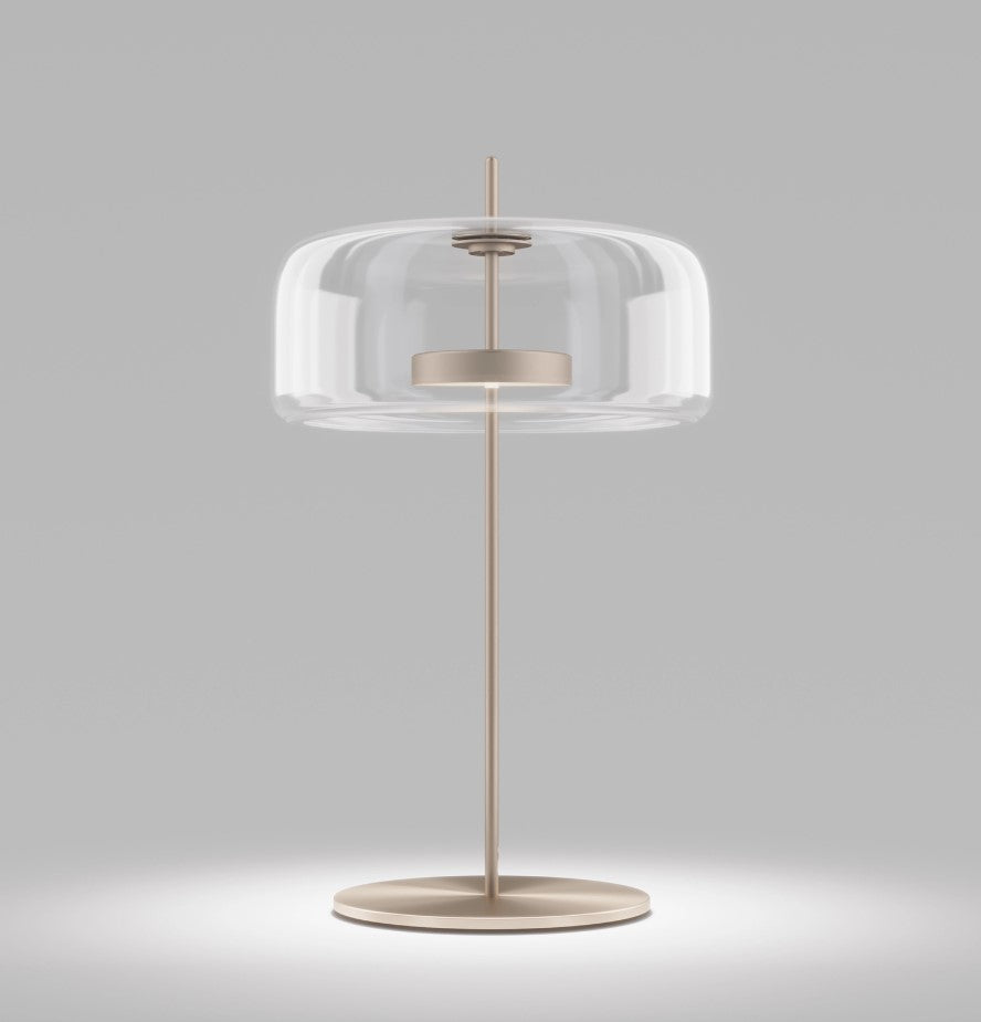 Jube LT G Lampada tavolo LED in vetro soffiato cristallo trasparente