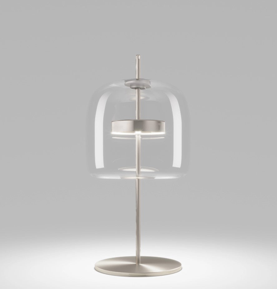Jube LT P Lampada tavolo LED in vetro soffiato cristallo trasparente