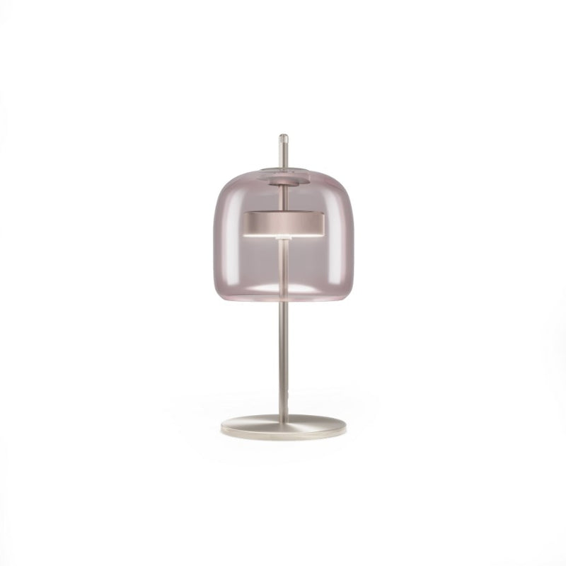 Jube LT S Lampada tavolo LED in vetro soffiato ametista trasparente
