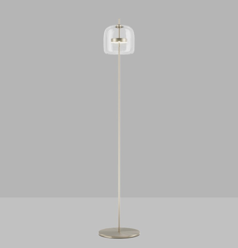 Jube PT P Piantana LED in vetro soffiato cristallo trasparente