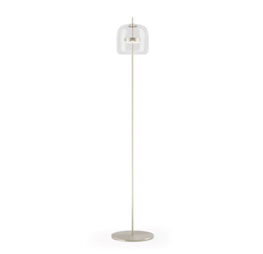 Jube PT P Piantana LED in vetro soffiato cristallo trasparente