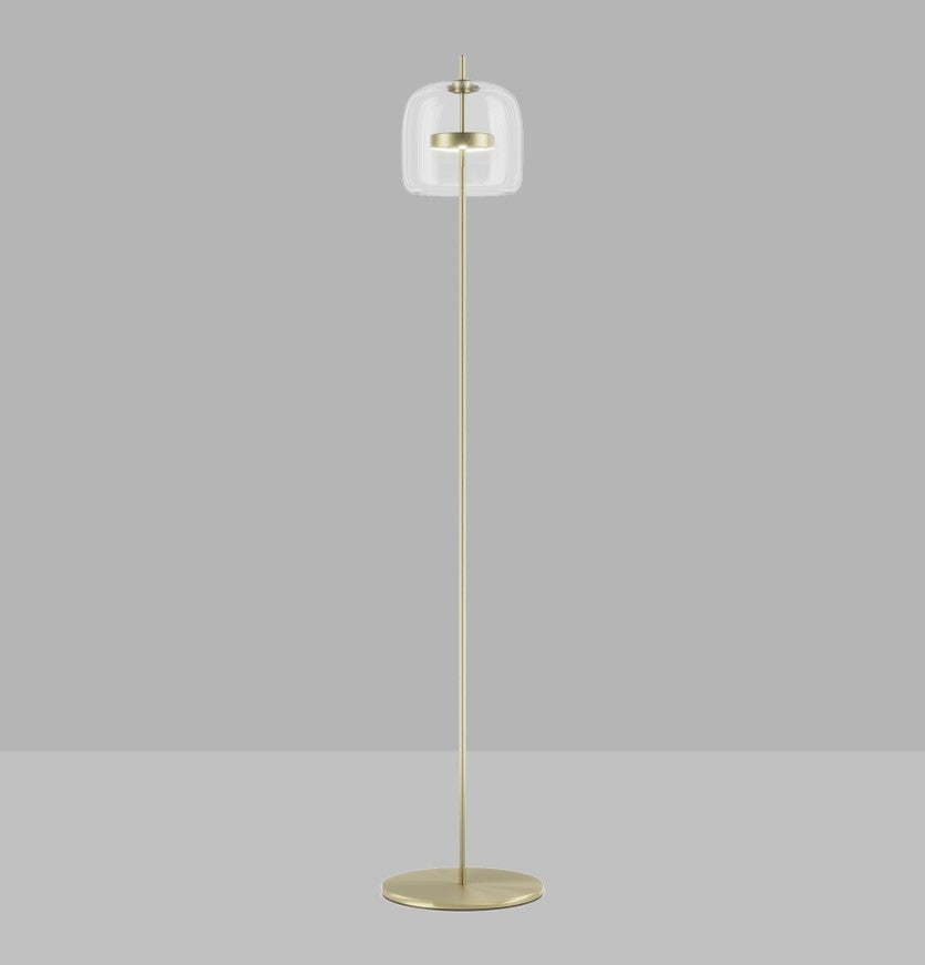 Jube PT P Piantana LED in vetro soffiato cristallo trasparente