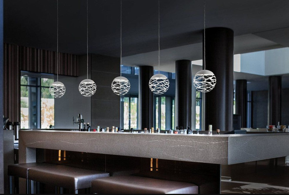 Kelly Cluster Sospensione Led bianco opaco 9010