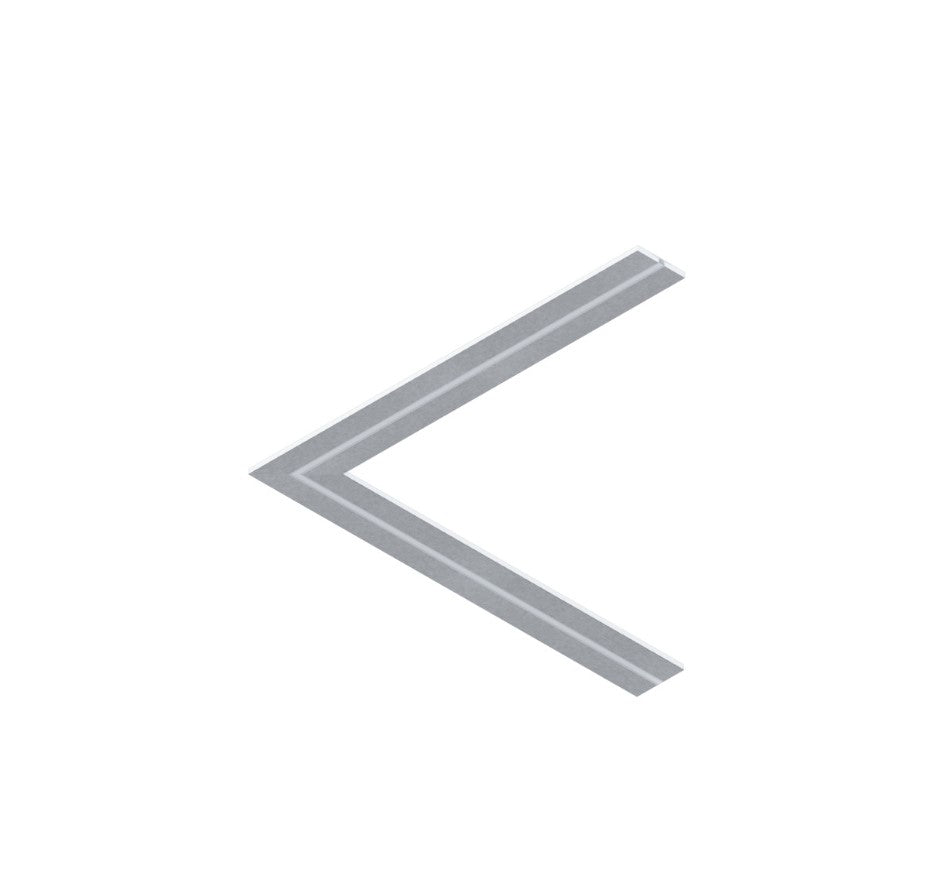 L-16 EVO STANDARD Profilo Angolare Cartoon Light 16 mm per Strip LED