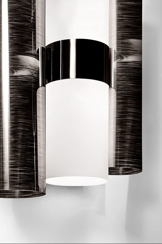 La Lollo applique in Lentiflex® Cristalflex® Opalflex®  Brushed Goldflex® or Pewterflex®