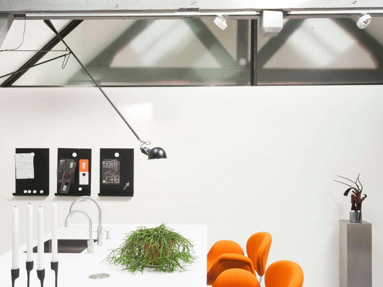 265 Lampada da parete soffitto Black