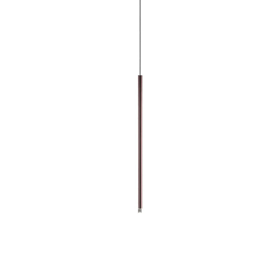 A-Tube Nano Medium Sospensione cilindro LED diametro 2 cm. H 60 cm.