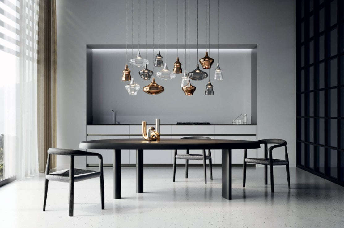 Rosone Rectangular 14 luci