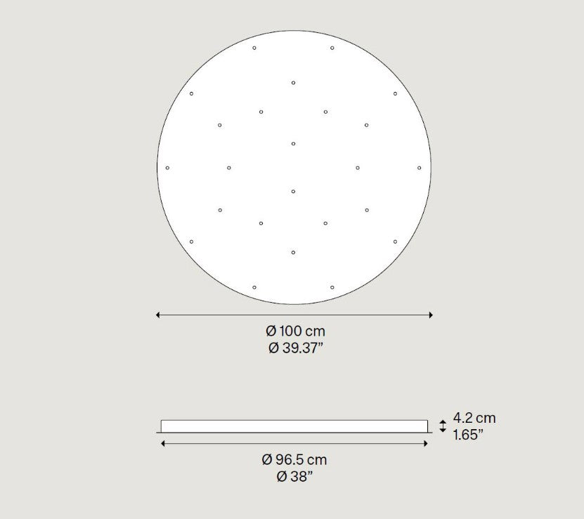Rosone Round 24 luci