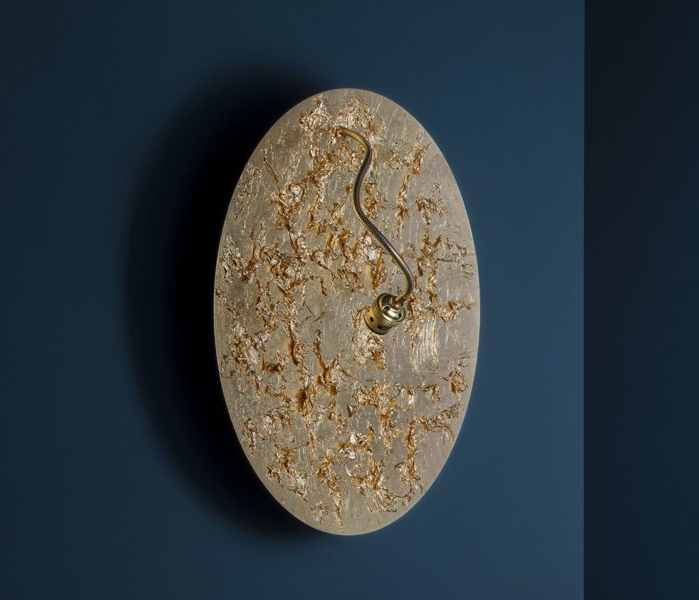 Luna Piena 80 Lampada da parete/soffitto Oro/Argento/Rame