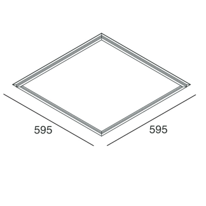 Frame Panel TL Incasso cartongesso 60x60 35W 4000K DALI/PUSH
