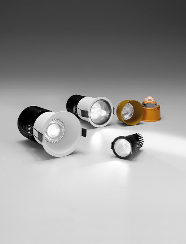 KONE Incasso LED 7W 350mA 3000K 36° IP20 Bianco