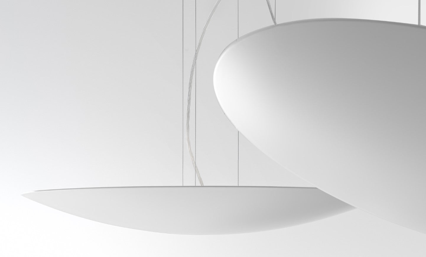 Gong Sospensione LED 43W 3000K diametro 60 cm.
