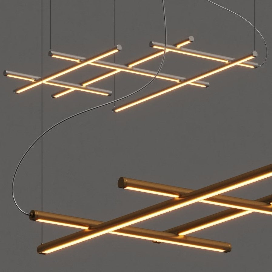 Hilow Lampadario sospensione LED 80W 2700K emissione elevata