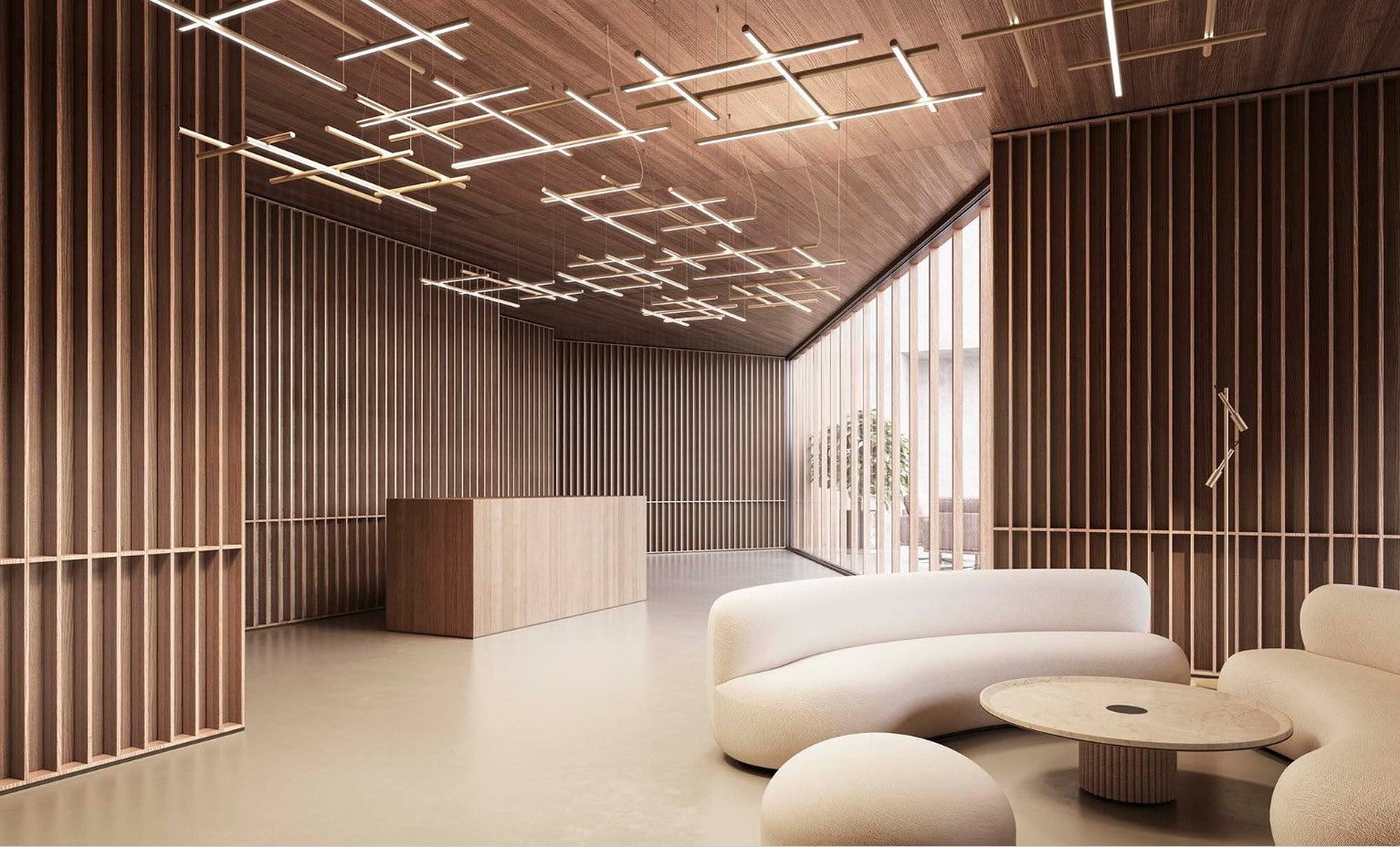 Hilow Lampadario sospensione LED 80W 2700K emissione soffusa