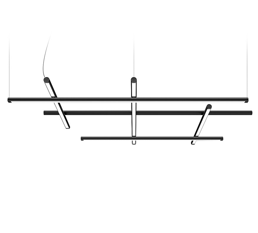 Hilow Lampadario sospensione LED 80W 2700K emissione elevata