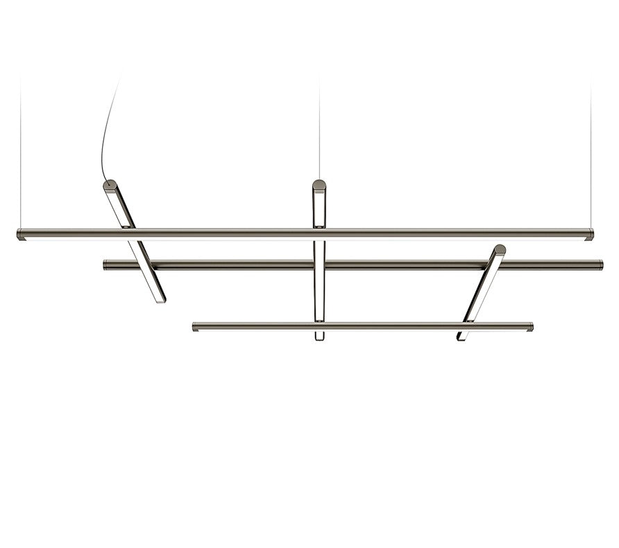 Hilow Lampadario sospensione LED 80W 2700K emissione elevata