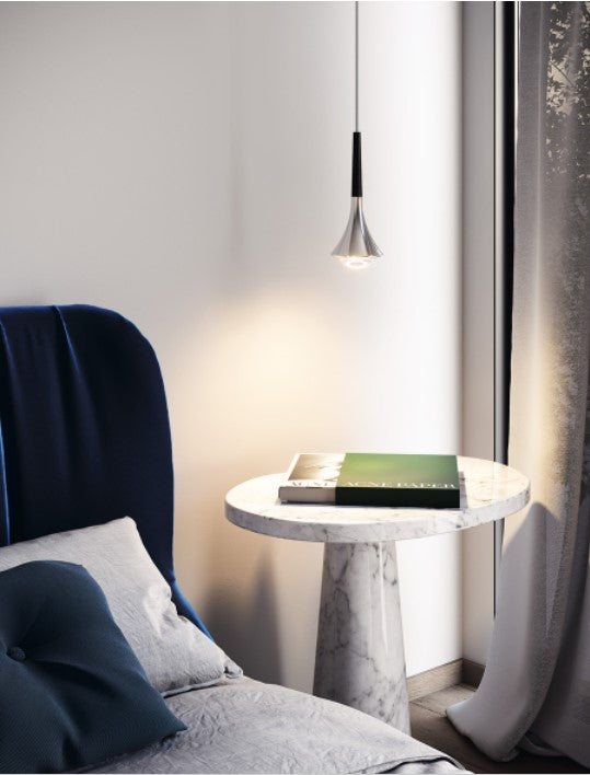 Rain Nero Sospensione LED