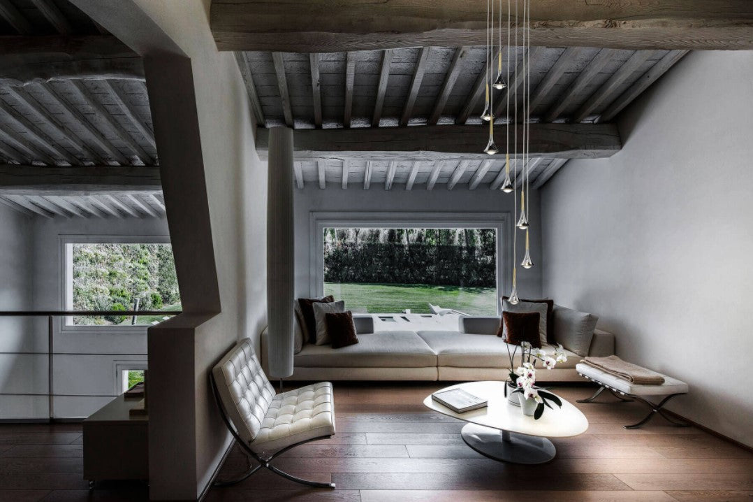 Rain Nero Sospensione LED