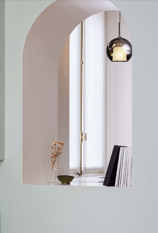 Rosone decentramento tondo D13 Tipo A 1 luce rosone per lampadario sospensione