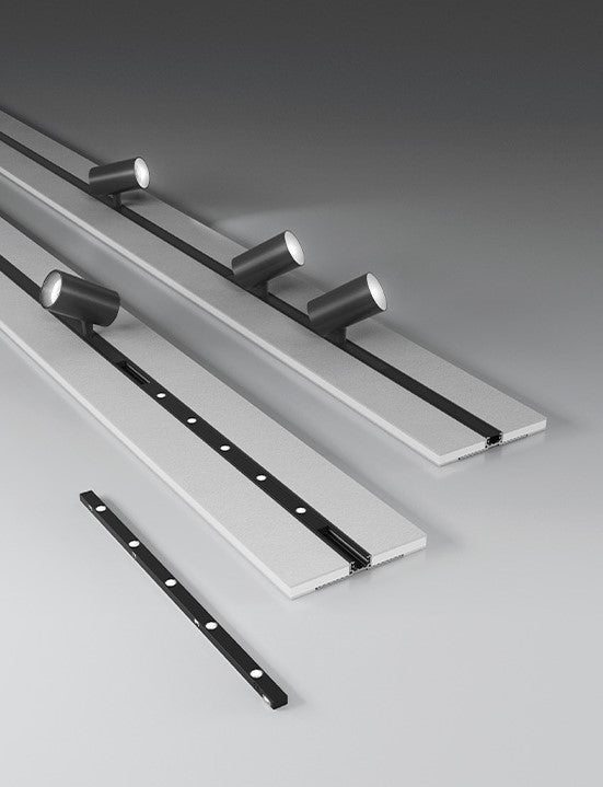 L-16 TRACK Mir Spot 48V Proiettore Led 6W 40° 3000K per profilo incasso